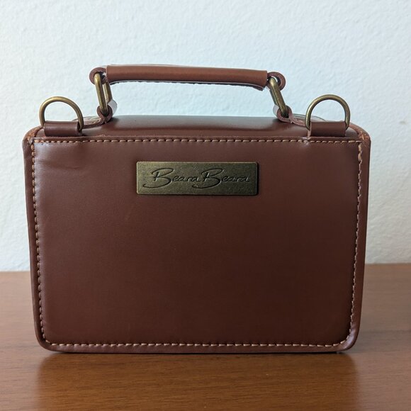 BearaBeara MANJU Small Vintage Crossbody / Shoulder / Handle Bag, color Caramel - Picture 3 of 6